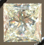 SOLD....Loose Diamond:1.17ct Princess Cut Diamond in a Light Yellow Color R2450