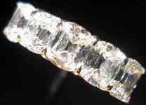 SOLD......Diamond Wedding Band: 1.90 ct TW LARGE Cushion Diamond Platinum  Wedding Band R2682