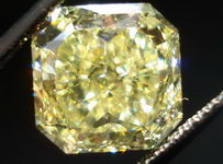 SOLD....Loose Diamond: 5.38 Fancy Intense Yellow Radiant Diamond Amazing Color Perfect Square R2935