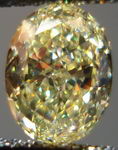 SOLD.....Loose Diamond: 1.34ct Fancy Yellow VVS2 Oval Diamond GIA report R2966