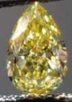 SOLD.....Loose Diamond: .54ct Fancy Intense Yellow VVS2 Pear Shape Diamond GIA Report R3003