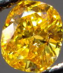 SOLD....Loose Diamond: .58 Fancy Deep Orange Yellow Cushon Diamond GIA DEE-LISH R3014