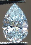 SOLD......Loose Diamond: 1.18ct Very Light Green Pear Diamond GIA looks Blue VS1 R3020
