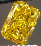 SOLD..Loose Diamond: .72ct Fancy Deep Orangy Yellow Radiant with REMARKABLE color GIA R3114