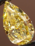 SOLD.....Loose Diamond: 1.01ct Fancy Intense Orangy Yellow Pear Shape Diamond GIA R3129