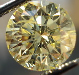 SOLD....Loose Diamond: 2.20 Fancy Yellow Round Diamond Great I1 Great Price R3158