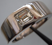 SOLD....0.97ct J I1 Emerald Cut Diamond Ring R3270