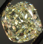SOLD.....Loose Diamond: .1.62ct Fancy Light Yellow VVS2 Cushion Diamond Lemon Sparkle R3284