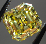 SOLD.....Loose Diamond: 2.21ct Emerald Cut Fancy Vivid Yellow SI2 Diamond GIA Amazing Stone R3557