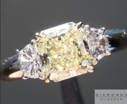 SOLD... 1.19ct Radiant Cut W-X Diamond Ring SI1 GIA R3662