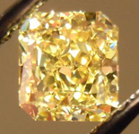 SOLD.....Loose Diamond: .73ct Radiant Cut Fancy Yellow VVS2 GIA Special Stone R3711