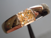 SOLD....Gent's Diamond Ring: 1.02ct Radiant Cut Fancy Brown-Yellow I1 GIA Cool Color R3753