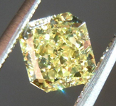 SOLD.....Loose Diamond: .72ct Radiant Cut Fancy Yellow VS1 GIA Cool Cut and Color R3830