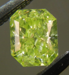 SOLD....Loose Diamond: .24ct Radiant Cut Fancy  Intense Green Yellow VS2 GIA Neon Green R3887