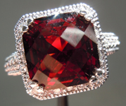 SOLD.....SPECIAL!  5.55ct Checkerboard Tanga Garnet Ring R3895
