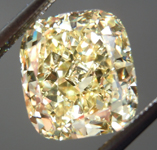 SOLD....Loose Diamond: 3.23ct Cushion Cut Fancy  Yellow VS1 GIA Massive Beauty R3958