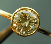 SOLD.......0.94ct Yellow Round Brilliant I1 Diamond Ring R4252
