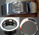 Custom Made Solitaire Band SO3270