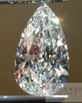 SOLD.....Pear Shape Diamond: 1.62 Pear Shape G/VVS1 GIA Organic Shape R4489