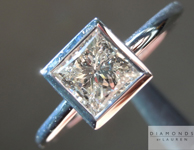 SOLD...0.78ct J I1 Princess Cut Diamond Ring R4484