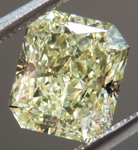 SOLD...Yellow Radiant Cut Diamond: 1.71ct Y-Z, Natural Light Yellow SI1 Radiant Cut GIA Stunning Stone R4706