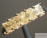 SOLD....92ctw Light Yellow VS1 Radiant Cut Diamond Ring R3768