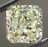 SOLD.....Loose Yellow Diamond: 2.02ct Fancy Light Yellow VS1 Radiant Cut GIA Lovely Stone R4862