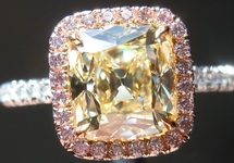 SOLD... 2.08ct U-V SI1 Old Mine Brilliant Diamond GIA R5170