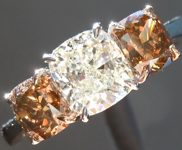 0.93ct J VVS2 Cushion Cut Diamond Ring R5212