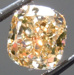 SOLD.... Loose Diamond: 1.13ct Fancy Brown Yellow SI1 Cushion Cut GIA Cool Color R5223