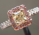 SOLD...0.30ct Y-Z SI1 Radiant Cut Diamond Ring R5196