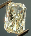 SOLD.... Loose Yellow Diamond: 1.43ct Q-R VS2 Radiant Cut GIA Unusual Cut R4781
