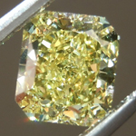 SOLD....Loose Yellow Diamond: .83ct Fancy Intense Yellow VVS2 Radiant Cut GIA Intense Color R5375