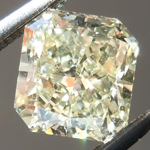 SOLD...Loose Yellow Diamond: 1.00ct W-X VS2 Radiant Cut GIA Lovely Color R5404