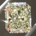 SOLD....Loose Yellow Diamond: 1.57ct W-X VS1 Radiant Cut GIA Fantastic Sparkle R5407