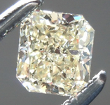 SOLD.....Loose Yellow Diamond: .34ct Y-Z, Natural Light Yellow SI1 Radiant Cut GIA Laser Inscribed R5475
