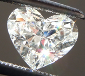 SOLD...Loose Colorless Diamond: 1.14ct I SI2 Heart Shape GIA Eye Clean R5636