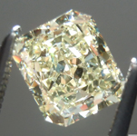 SOLD... Loose Yellow Diamond: 1.30ct Fancy Light Yellow VS1 Radiant Cut GIA Great Cut R5740