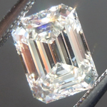 SOLD.....Loose Colorless Diamond: .75ct J VS2 Emerald Cut GIA Phenomenal Stone R5764