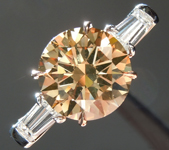 SOLD....SPECIAL!!!  2.15ct Brown Round Brilliant Diamond Ring R5934