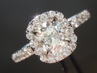 SOLD....0.73ct G SI2 Old Mine Brilliant Diamond Ring R5956