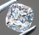 SOLD.....Loose Colorless Diamond: .60ct G/VVS2 Old Mine Brilliant GIA Great Cut R5957