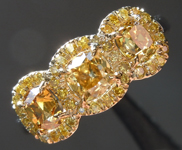 SOLD...1.00cts Natural Brown Old Mine Brilliant Diamond Ring R5850