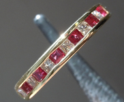 0.65ctw Natural Ruby and Diamond Ring R6434