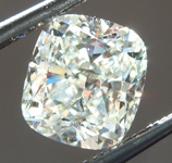 SOLD.....Loose Colorless Diamond: 1.06ct J SI1 Cushion Cut Diamond GIA R6697