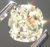 SOLD......Loose Yellow Diamond: .51ct Fancy Light Yellow SI1 Cushion Modified Brilliant Diamond GIA R6884