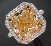SOLD...5.01ct W-X VS2 Cushion Cut Diamond Ring GIA R6894