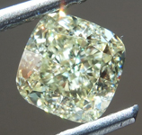 SOLD.......Loose Yellow Diamond: 1.19ct Y-Z VS2 Cushion Cut Diamond GIA R7336
