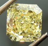 Loose Yellow Diamond: 2.06ct Fancy Intense Yellow VS2 Radiant Cut Diamond GIA R7351