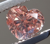 SOLD.....Loose Pink Diamond: .58ct Fancy Brown-Pink SI2 Heart Shape Diamond GIA R7423